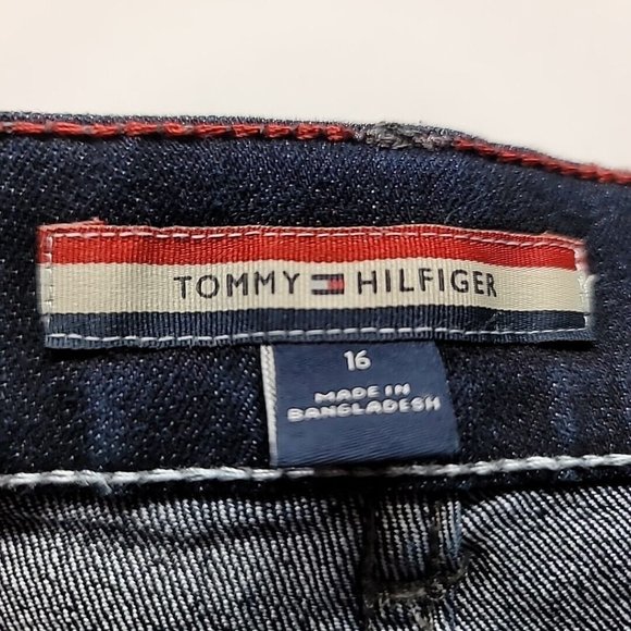 Tommy Hilfiger Slim Stretch Revolution Jeans Size 16 Boys NWOT Adjustable Waist - Picture 10 of 16